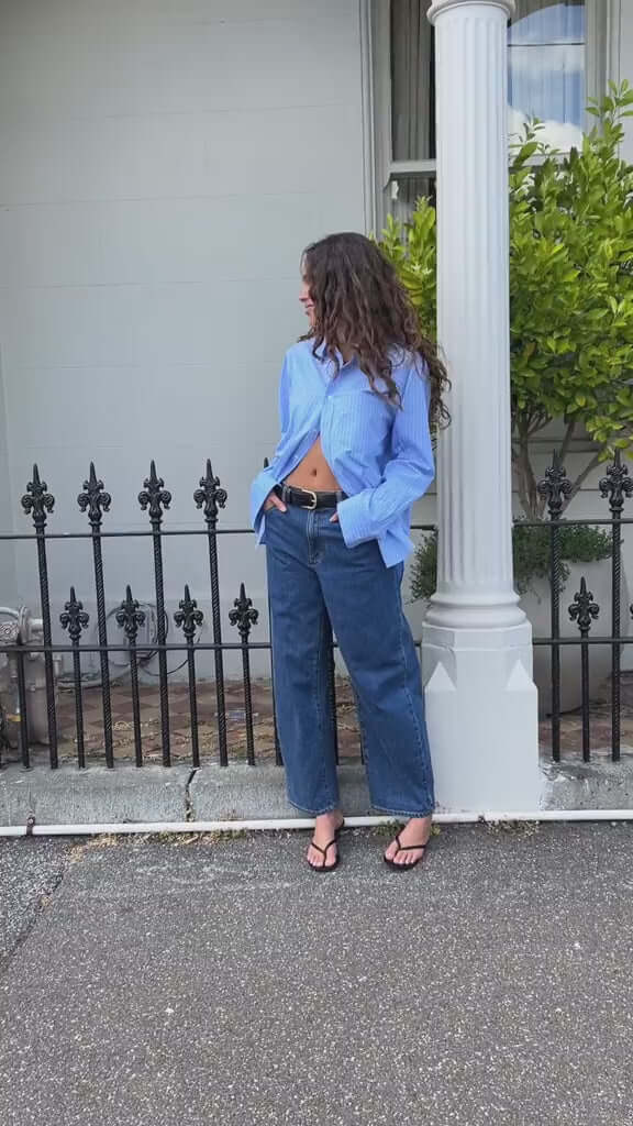 ROLLA'S // Gigi Barrel Jean // Forever Blue