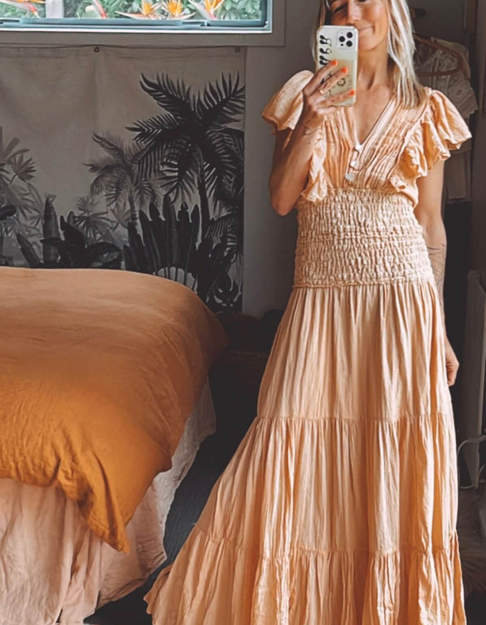 JEN'S PIRATE BOOTY Purple Rain Maxi Dress- Jibarita Golden Hour