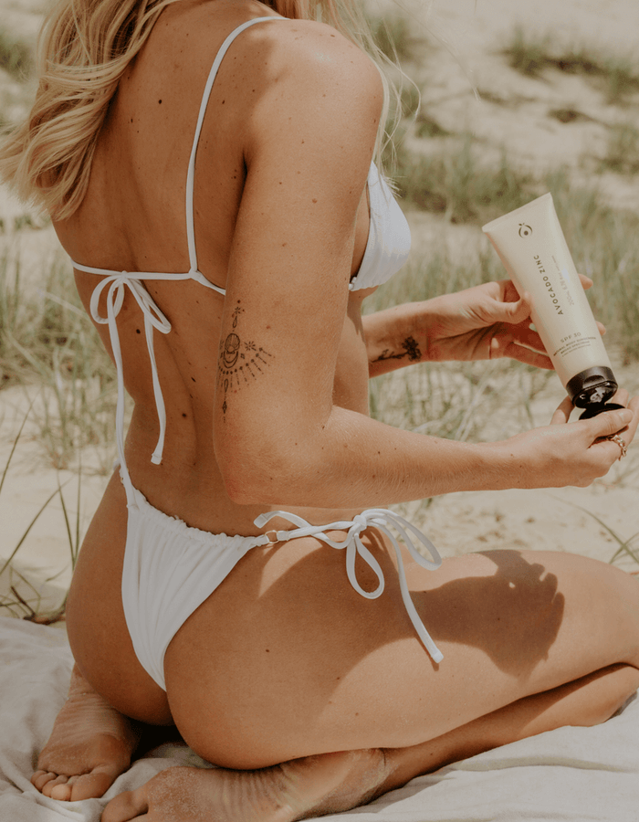 Avocado Zinc SPF 30 Natural Body Sunscreen // 200 mL