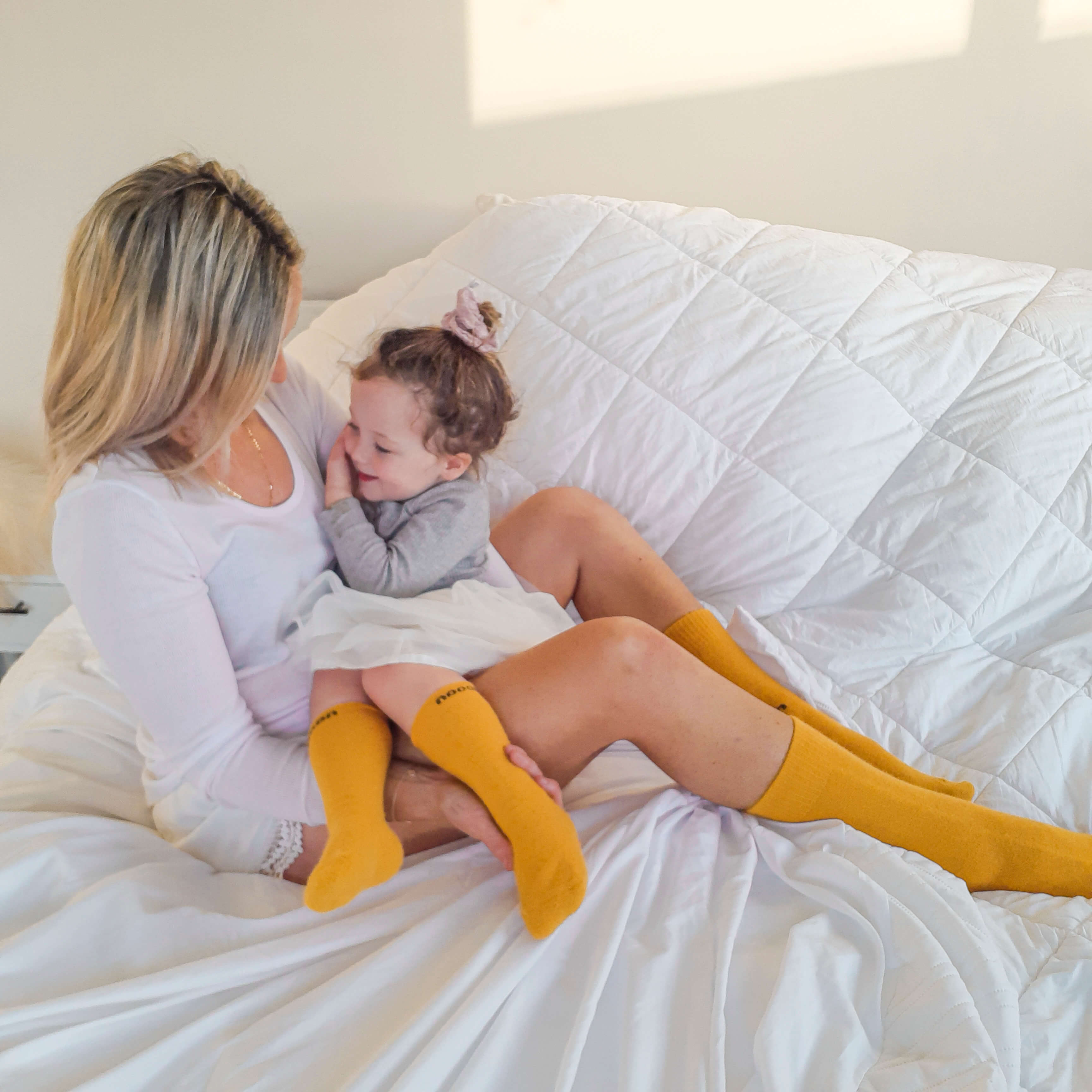 NOOAN Possum Merino Hamilton Socks - Golden Fusion