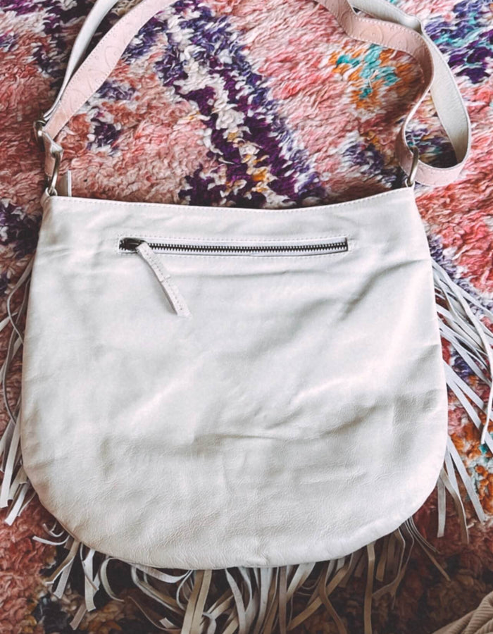 TANAH FOLK // Siren Leather Bag // Blush