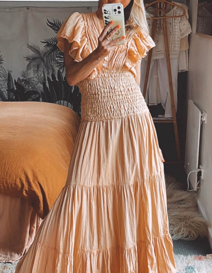 JEN'S PIRATE BOOTY Purple Rain Maxi Dress- Jibarita Golden Hour