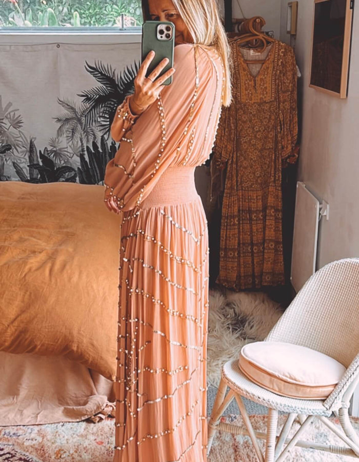JEN'S PIRATE BOOTY // Odyssey Lapis Maxi Dress - Odyssey Clay