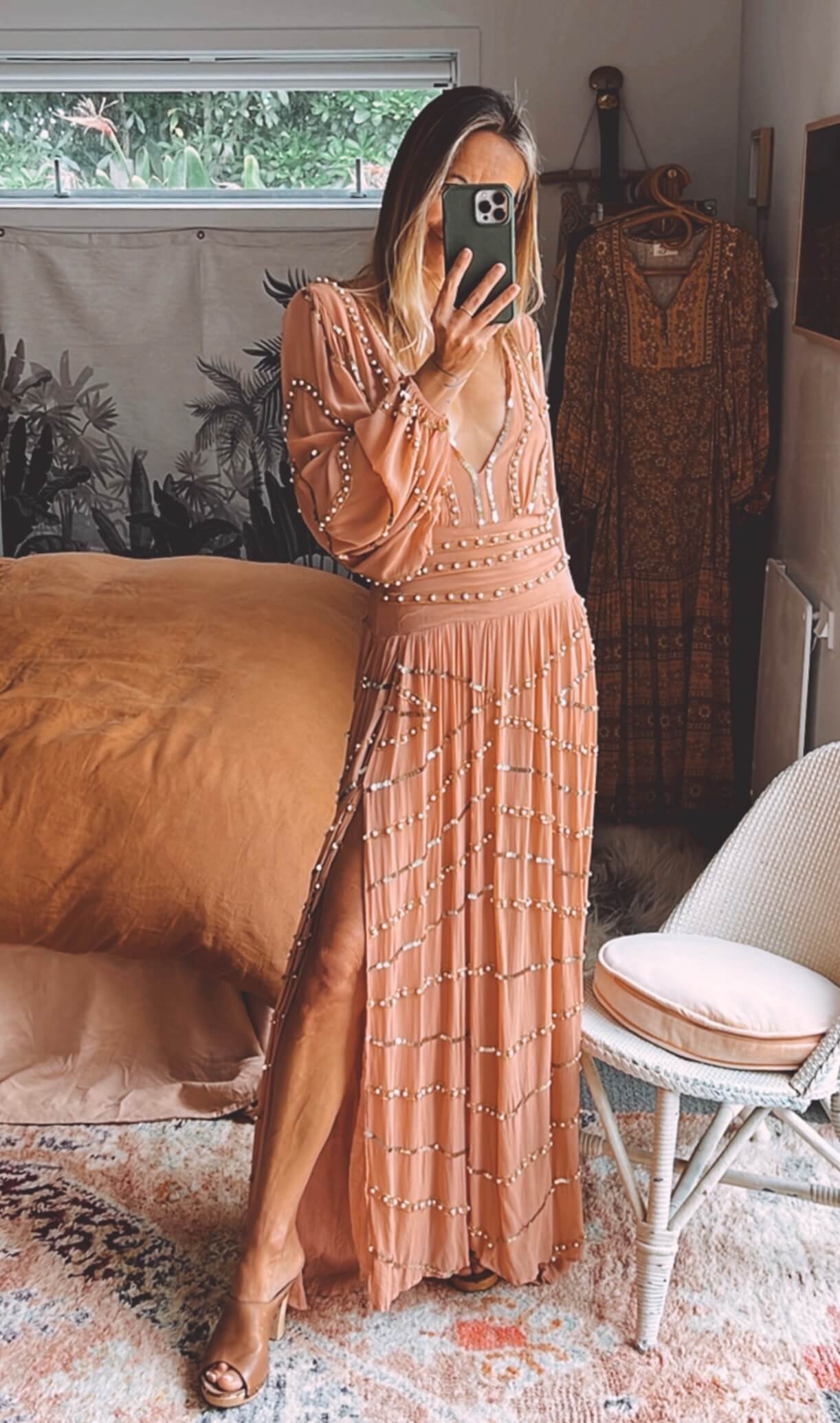 JEN'S PIRATE BOOTY // Odyssey Lapis Maxi Dress - Odyssey Clay