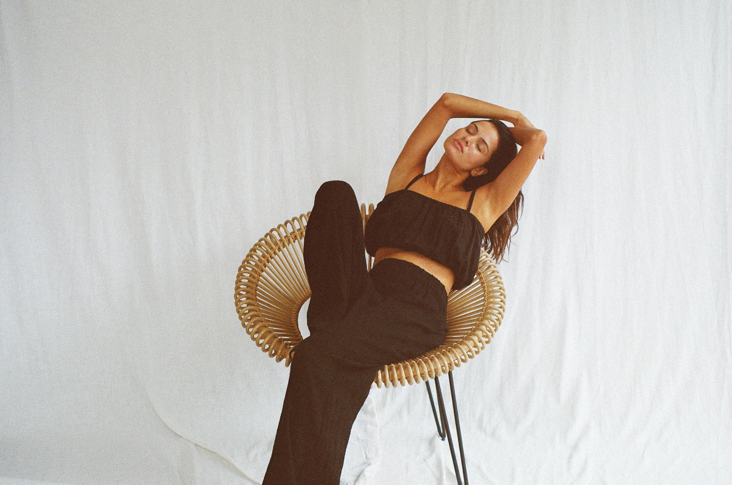 Moon Bandeau // Black Colourway