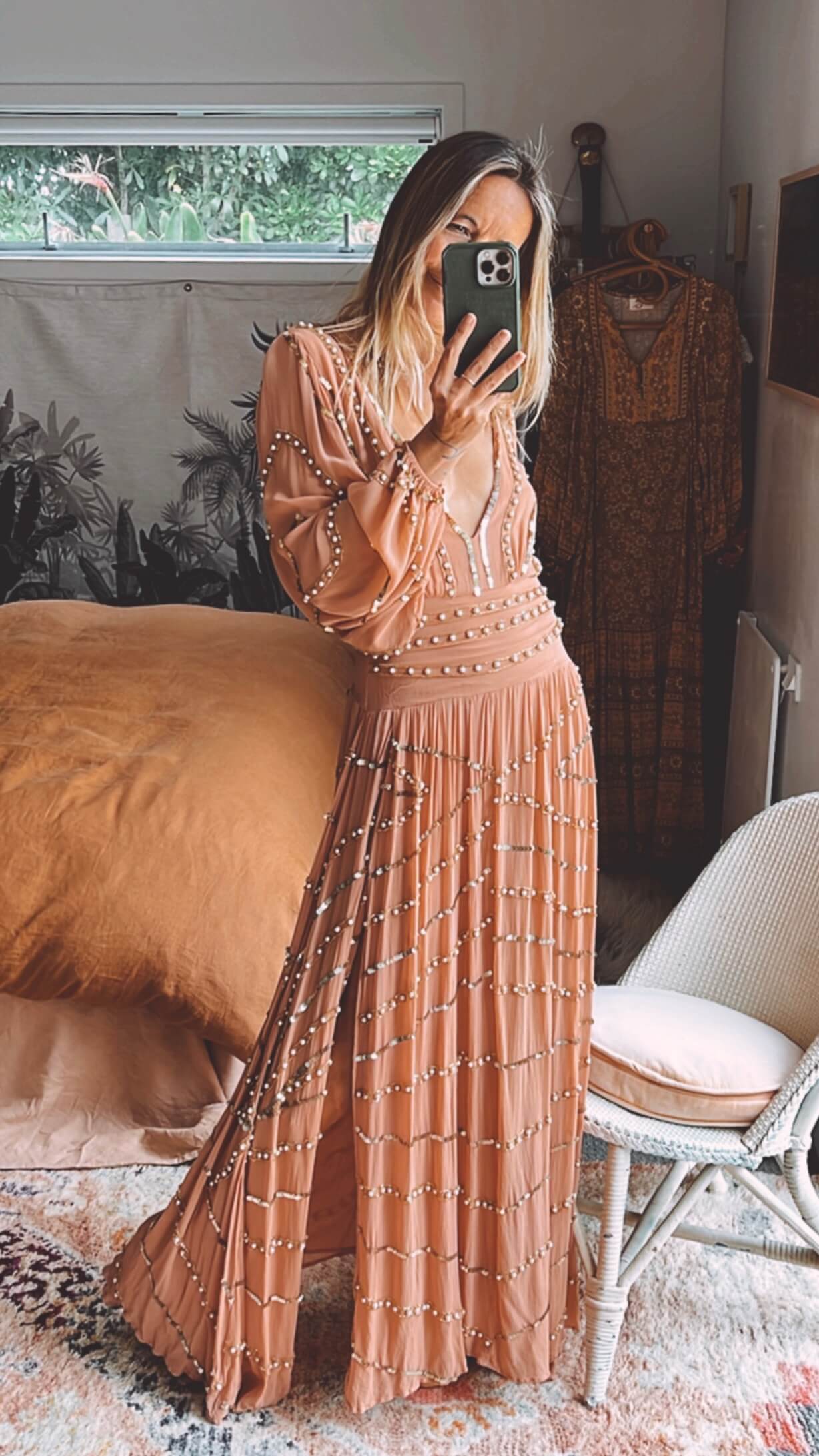 JEN'S PIRATE BOOTY // Odyssey Lapis Maxi Dress - Odyssey Clay