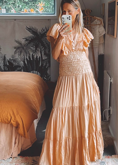 JEN'S PIRATE BOOTY Purple Rain Maxi Dress- Jibarita Golden Hour