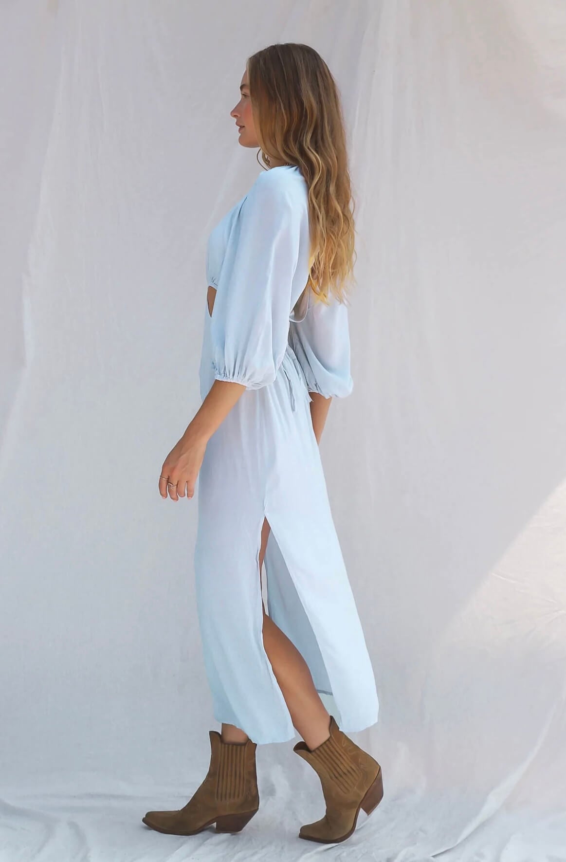 JEN'S PIRATE BOOTY // Rio Sonora Dress // Light Sky Blue