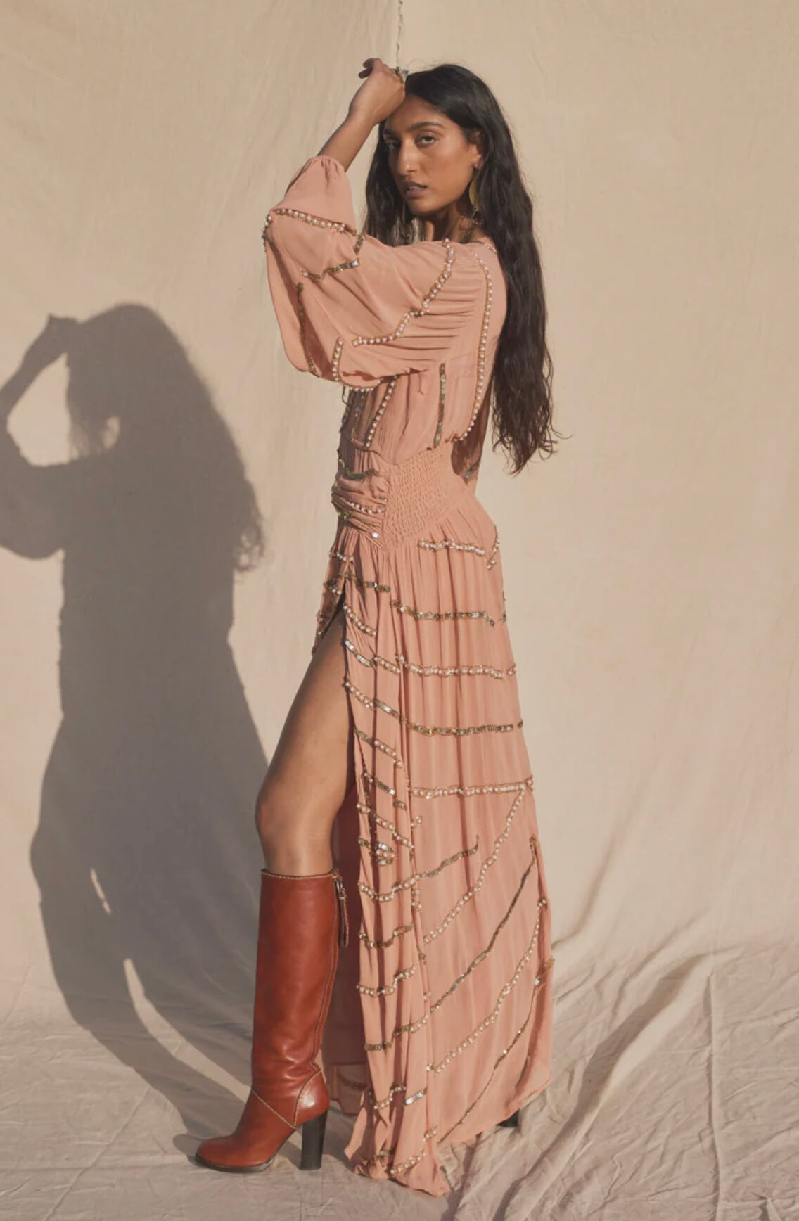 JEN'S PIRATE BOOTY // Odyssey Lapis Maxi Dress - Odyssey Clay