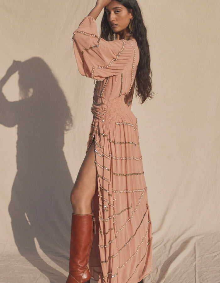 JEN'S PIRATE BOOTY // Odyssey Lapis Maxi Dress - Odyssey Clay