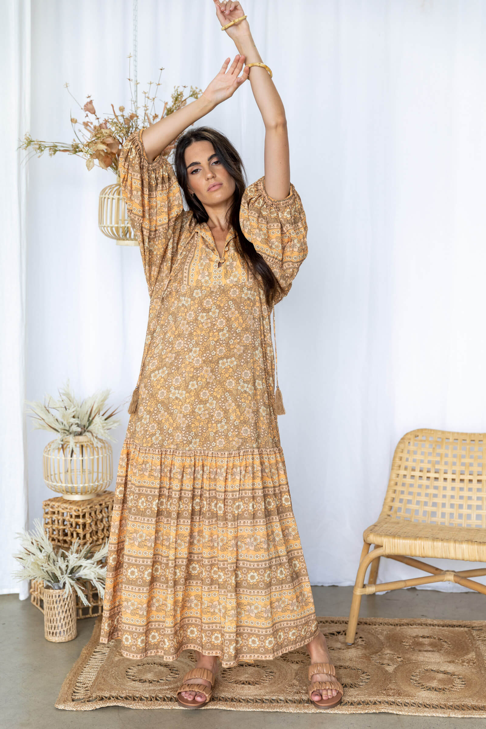 LOVE ST. // Savannah Maxi // Chestnut