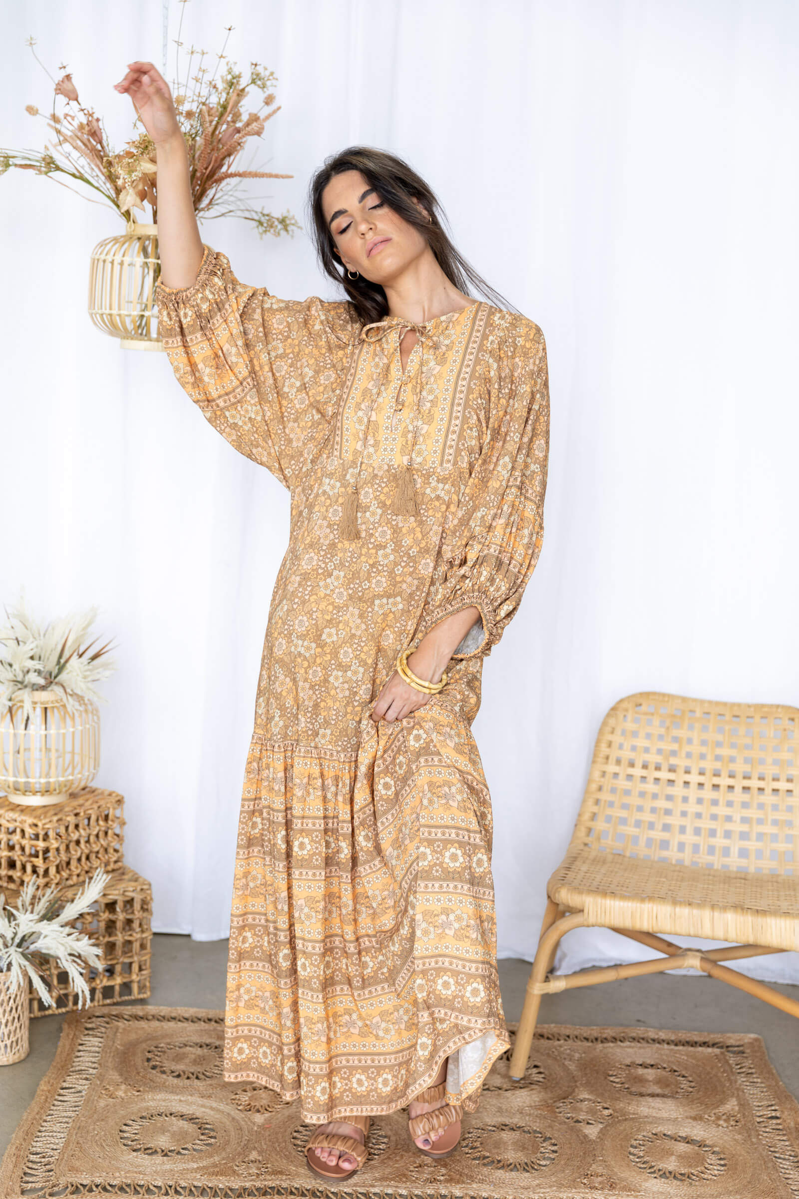 LOVE ST. // Savannah Maxi // Chestnut