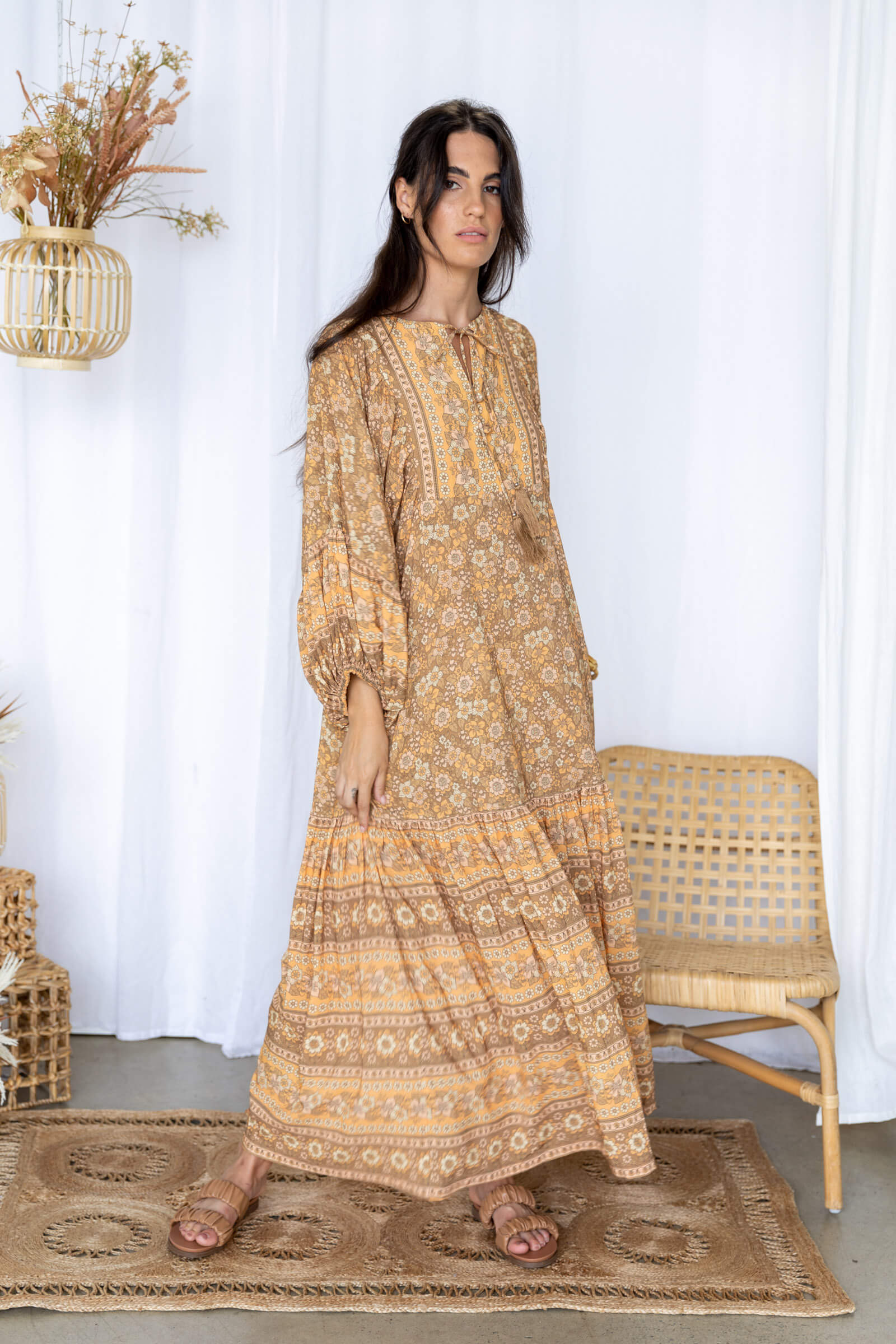 LOVE ST. // Savannah Maxi // Chestnut