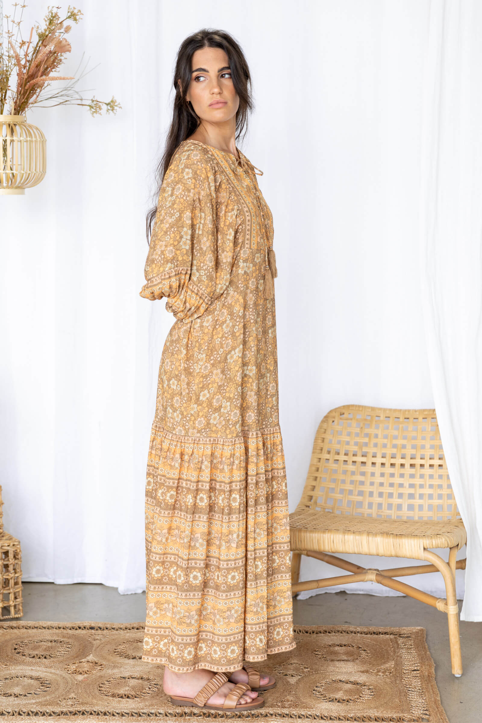 LOVE ST. // Savannah Maxi // Chestnut