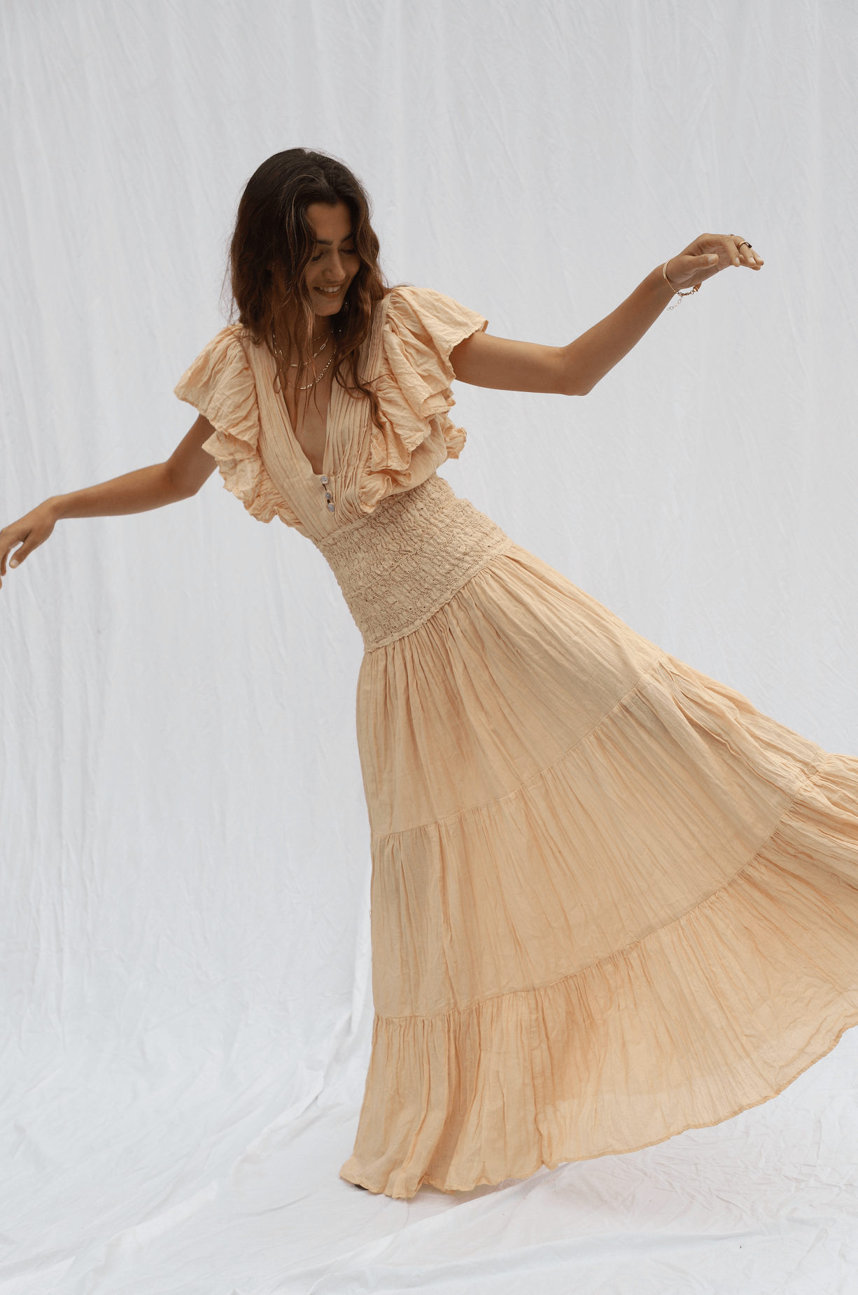 JEN'S PIRATE BOOTY Purple Rain Maxi Dress- Jibarita Golden Hour