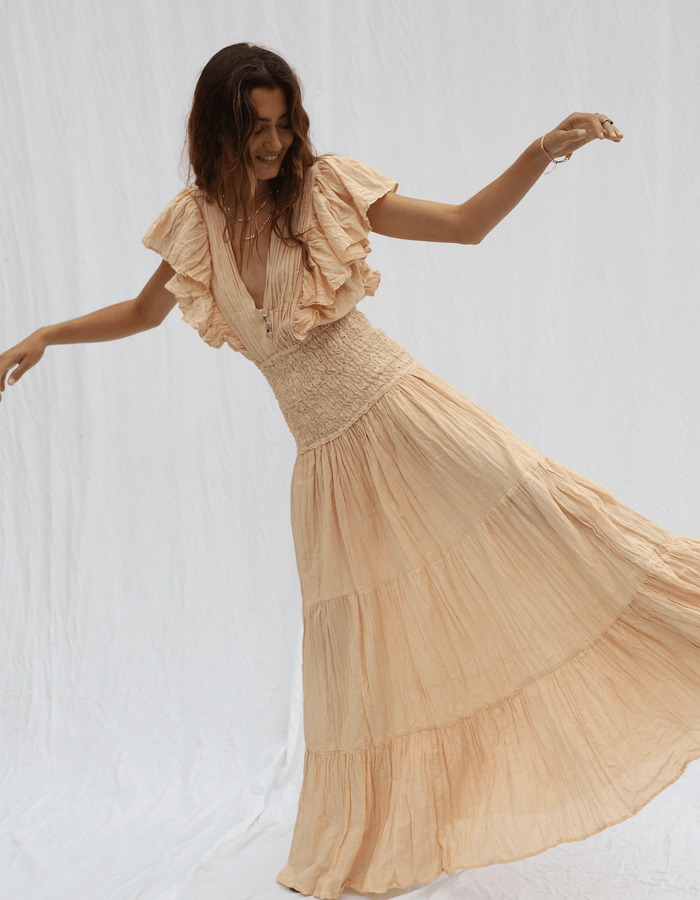 JEN'S PIRATE BOOTY Purple Rain Maxi Dress- Jibarita Golden Hour