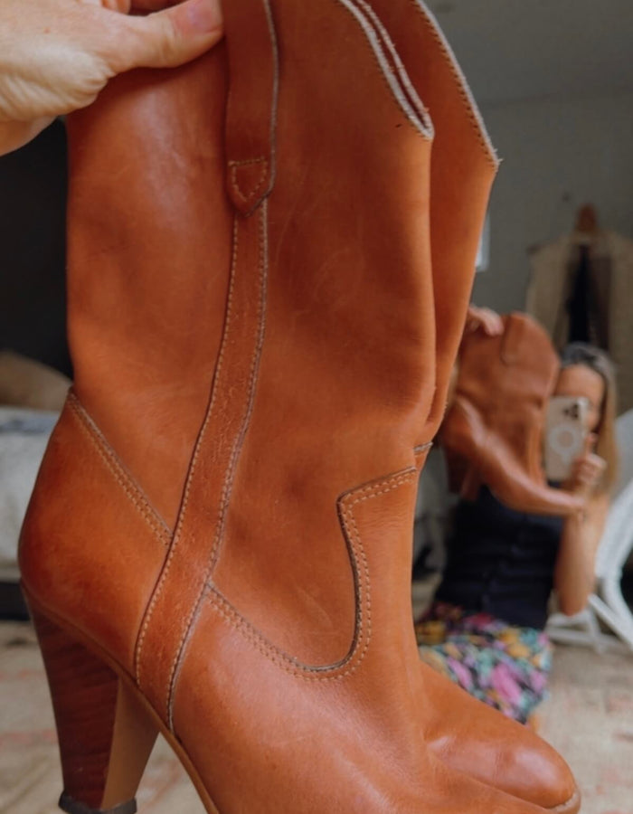 Brazilian Cowboy Boot // Size 8.5 B (38/38.5)
