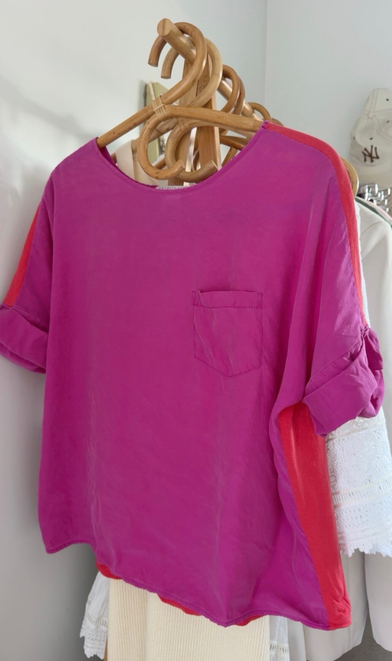CAROLINE SILLS // Silk Blouse // Size 12