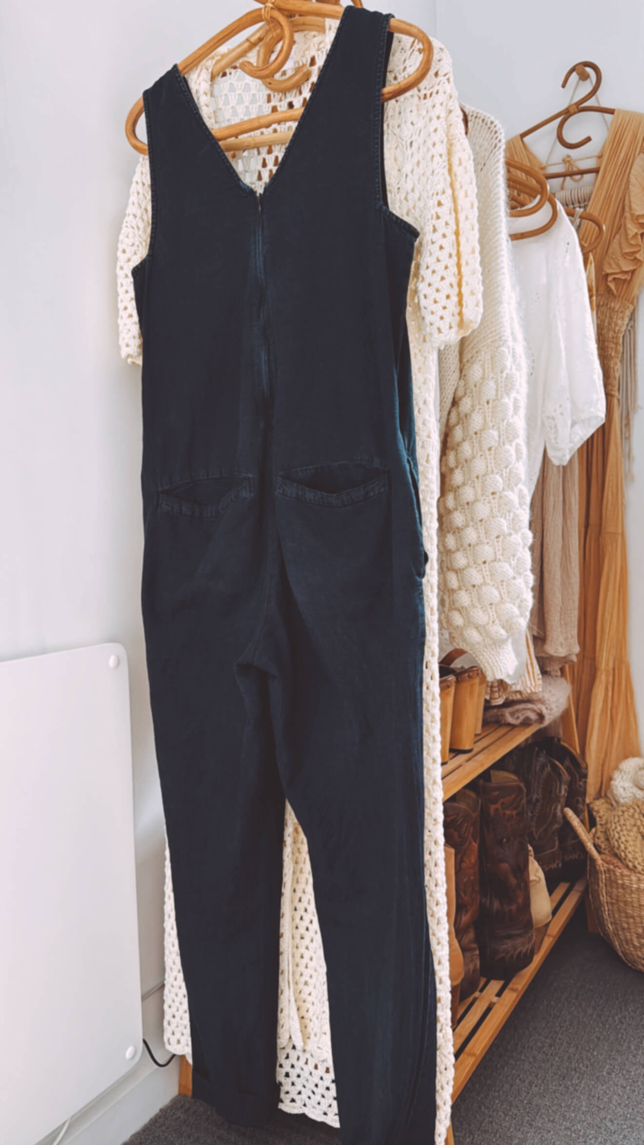 NEUW Dylan Onepiece Overalls // Indigo // Size 6/XS (fit Size 8)