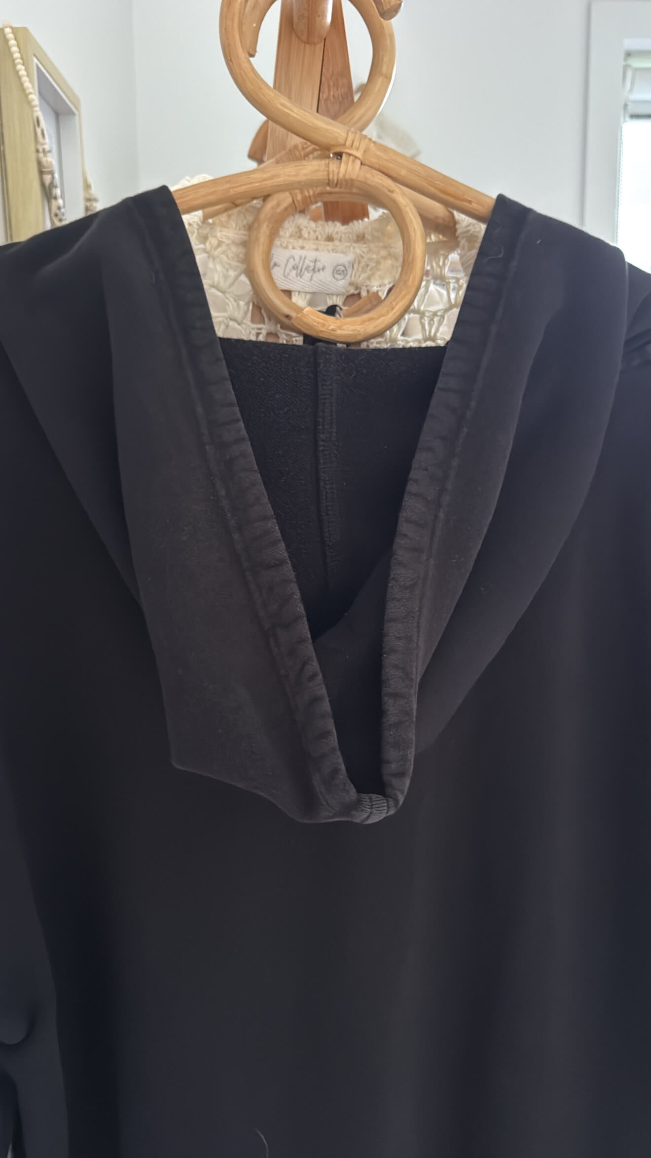 STAPLE + CLOTH // Sweatshirt Dress // Black // Small