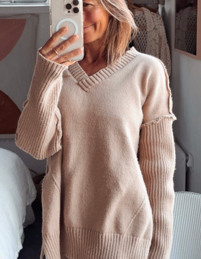 NO LABEL // Fawn Jersey // S/M