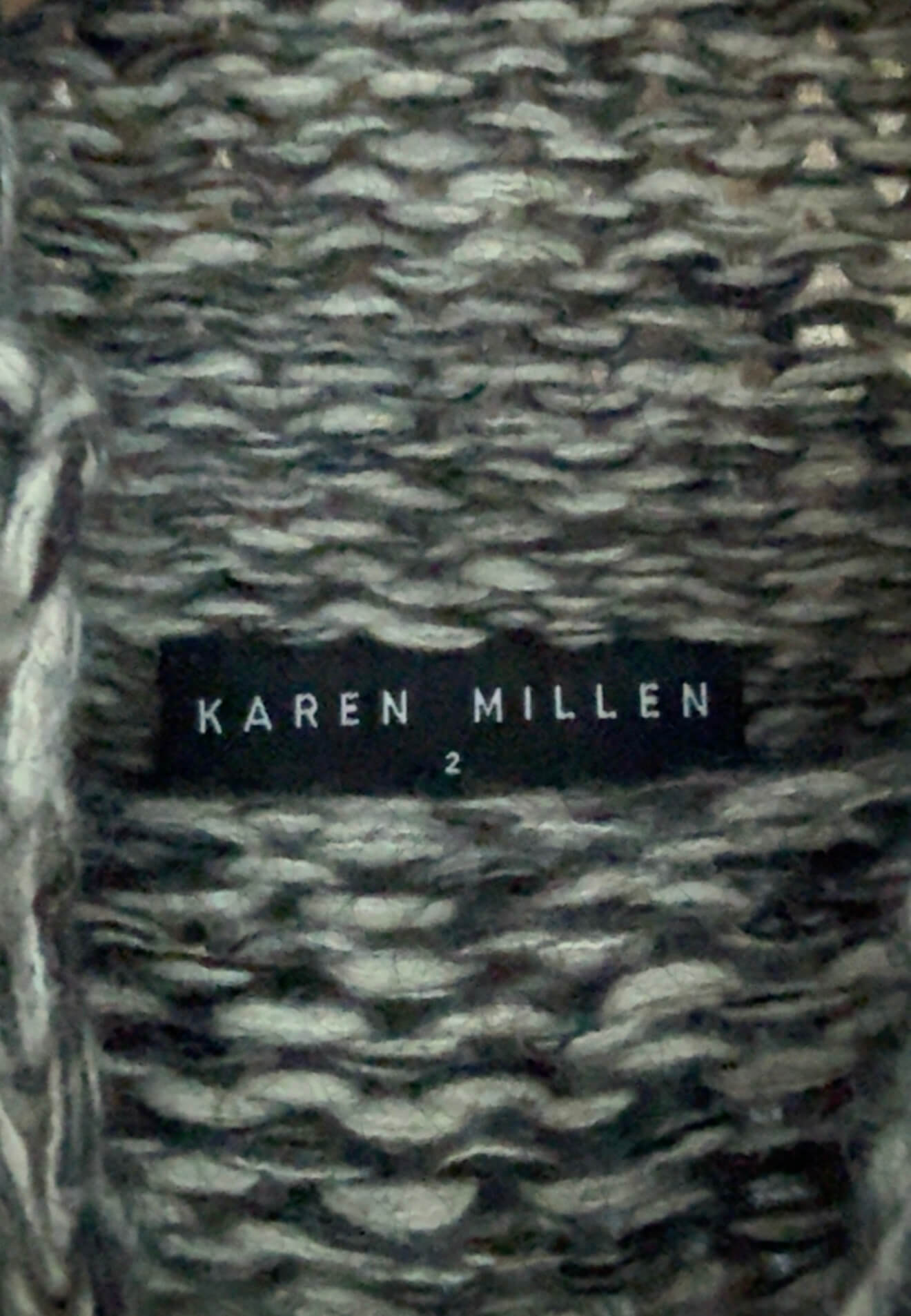 KAREN MILLEN // Woollen Poncho // Small