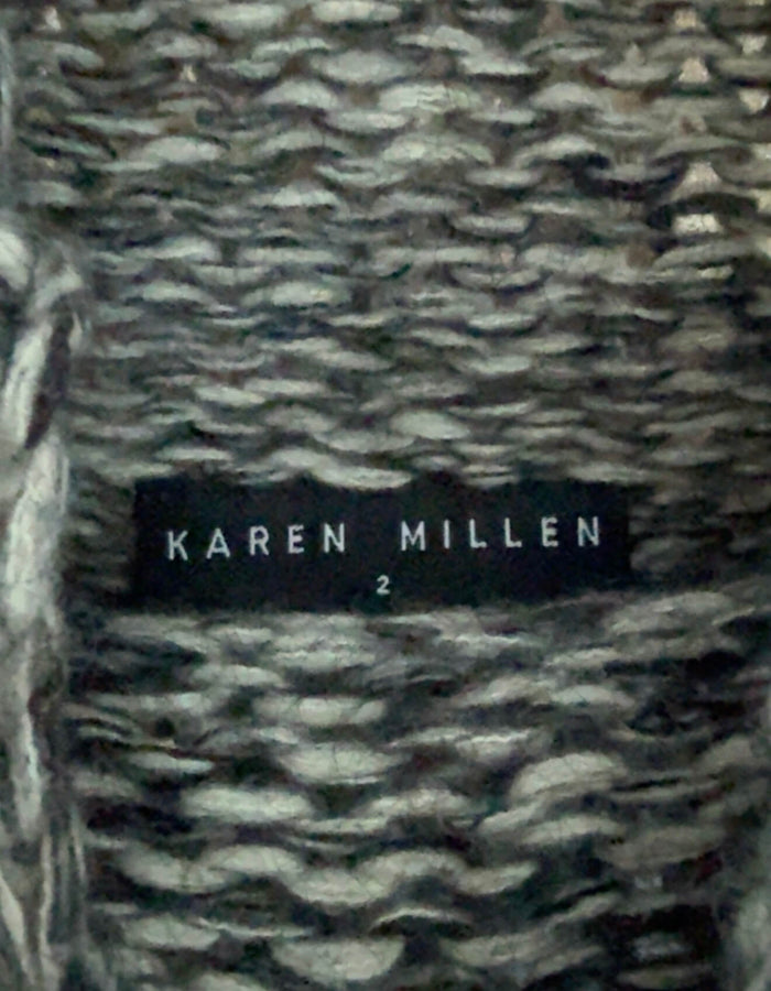 KAREN MILLEN // Woollen Poncho // Small