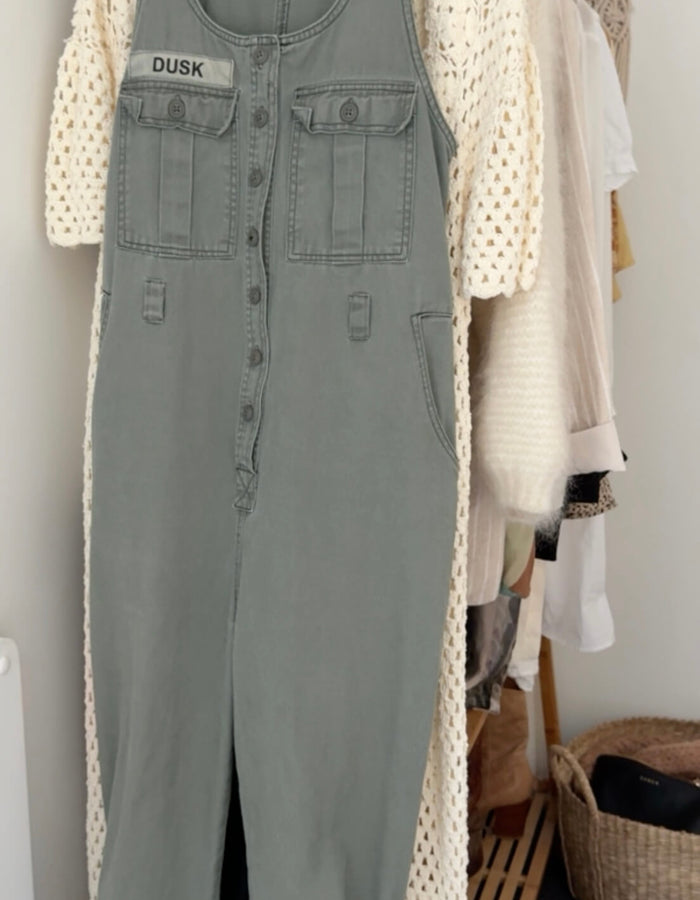 SPELL & THE GYPSY COLLECTIVE // DUSK BOILER SUIT // OLIVE // XS