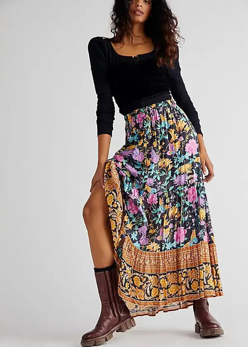 SPELL & THE GYPSY COLLECTIVE // Butterfly Midi Skirt // Firefly // Small