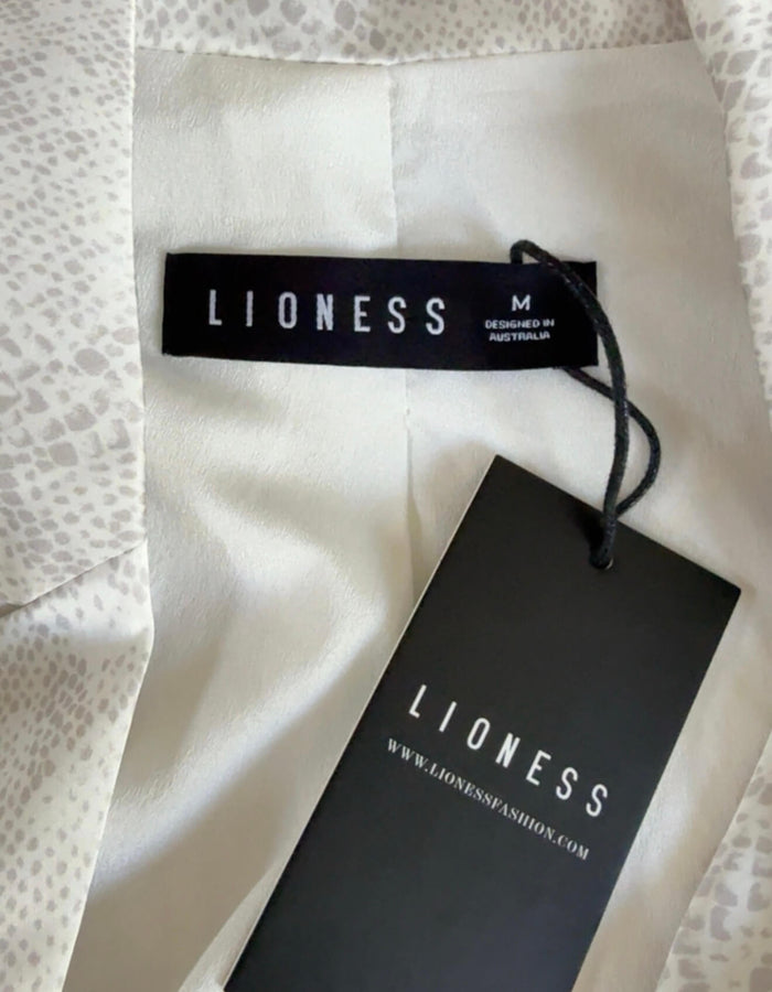 LIONESS // Catching Feelings Mini Dress // Python // Size 10 (MEDIUM)