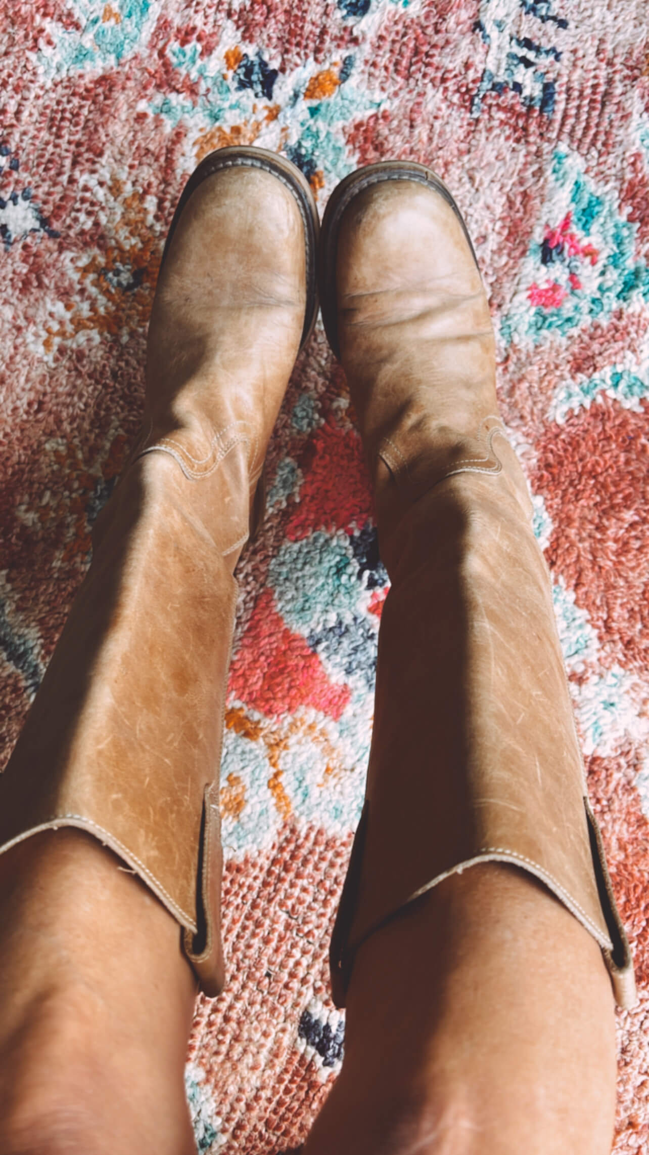 Tan Leather Boot by DESTROY // EUR 38