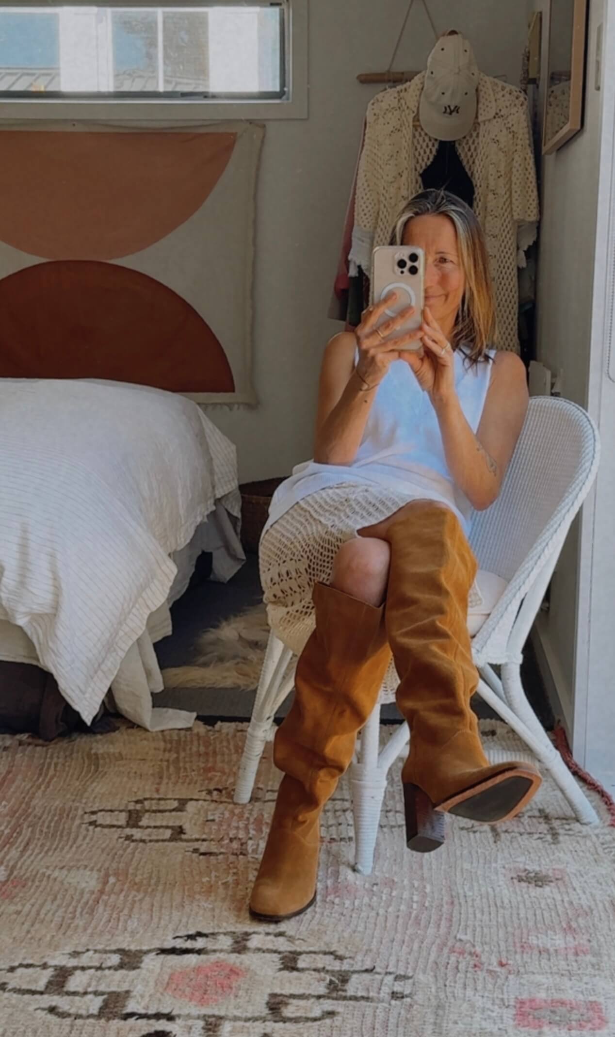 SPELL & THE GYPSY COLLECTIVE  // Cha Cha Slouch Boot - Tan  //  Size 38