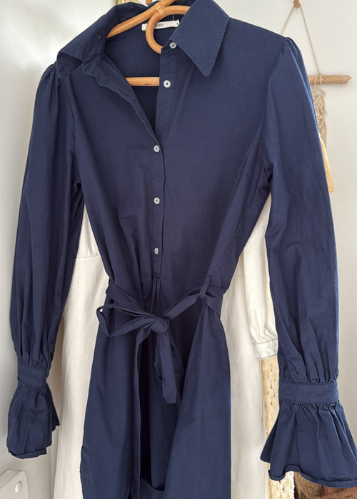 RUBY // Shirt Dress // Navy // Size 8