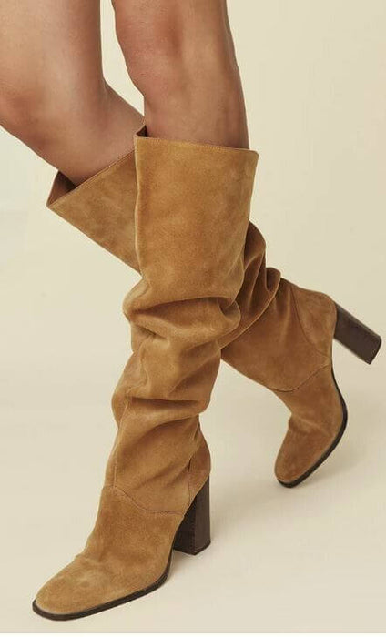 SPELL & THE GYPSY COLLECTIVE  // Cha Cha Slouch Boot - Tan  //  Size 38