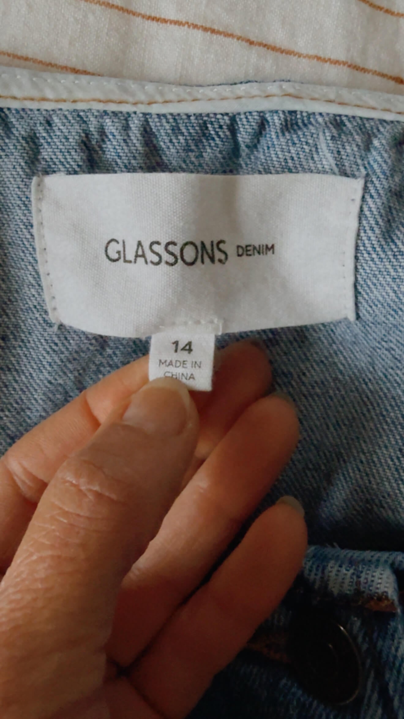 GLASSONS // Denim Vest // Mid-Vintage Blue // Medium