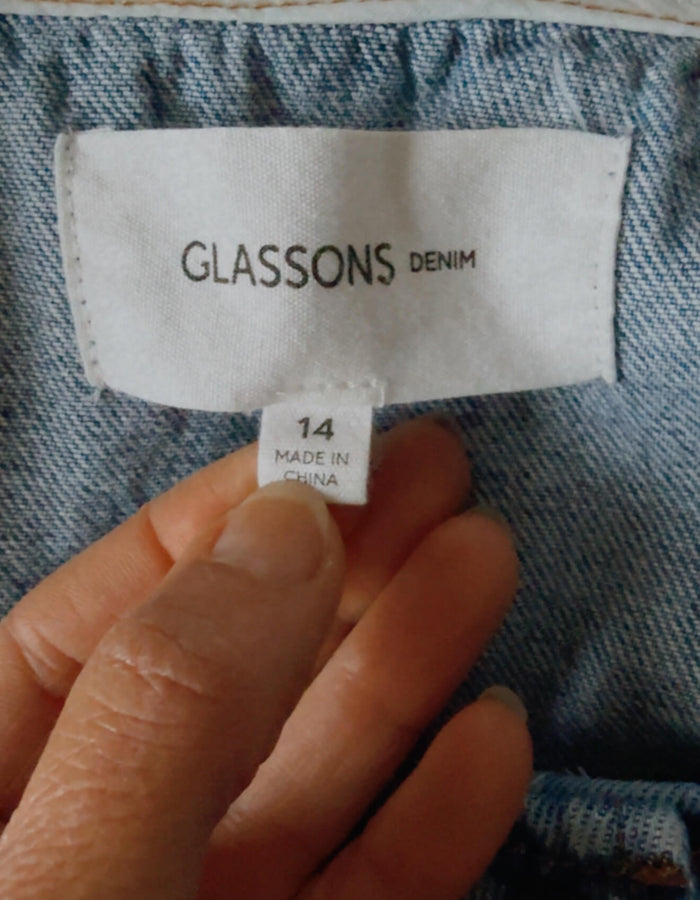 GLASSONS // Denim Vest // Mid-Vintage Blue // Medium