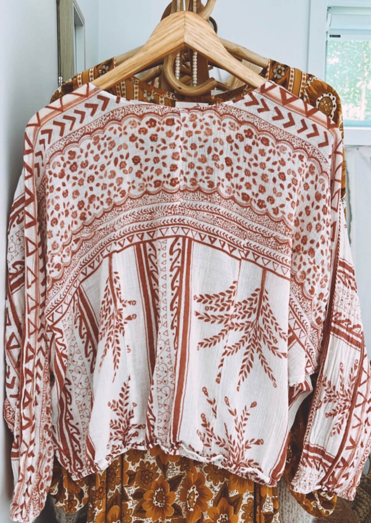 Free People Boho Blouse // Medium