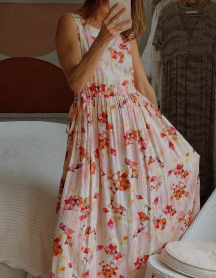 TWO by TWO // Geometric Maxi Dress // Medium