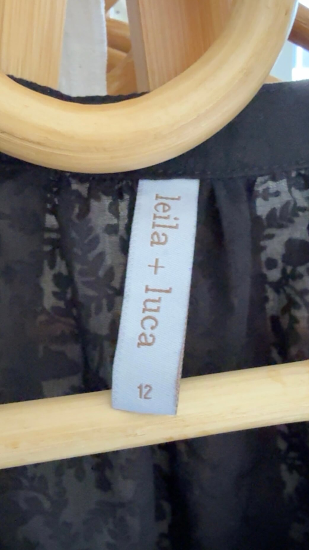 LEILA & LUCA // Butterfly Blouse // Size 12
