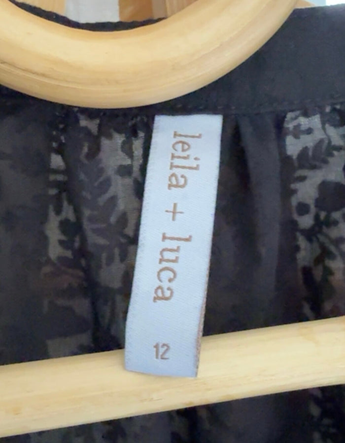 LEILA & LUCA // Butterfly Blouse // Size 12