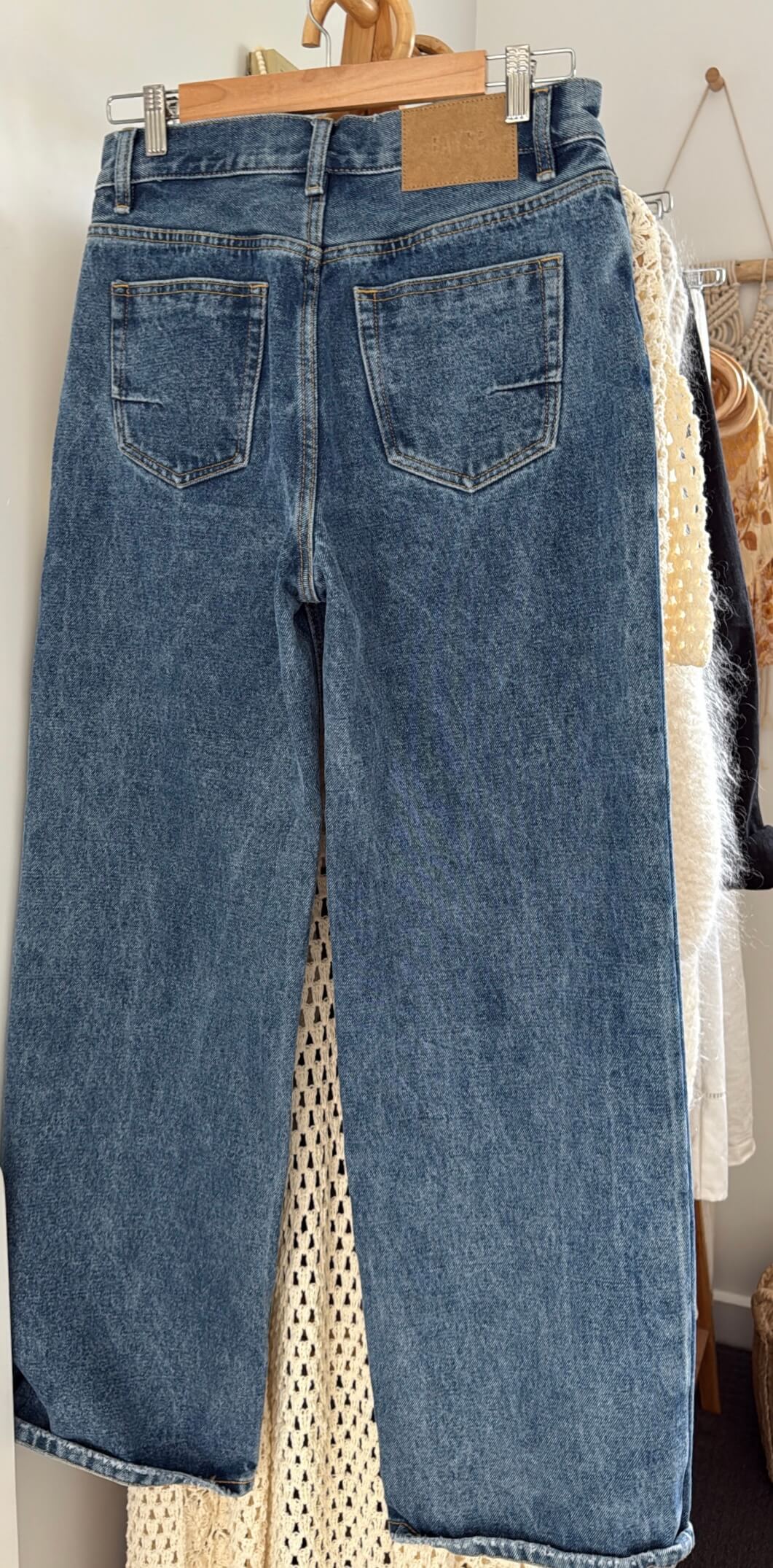 BAYSE // Perry Denim Jeans // Denver Blue // Size 7 - best fit NZ Size 10