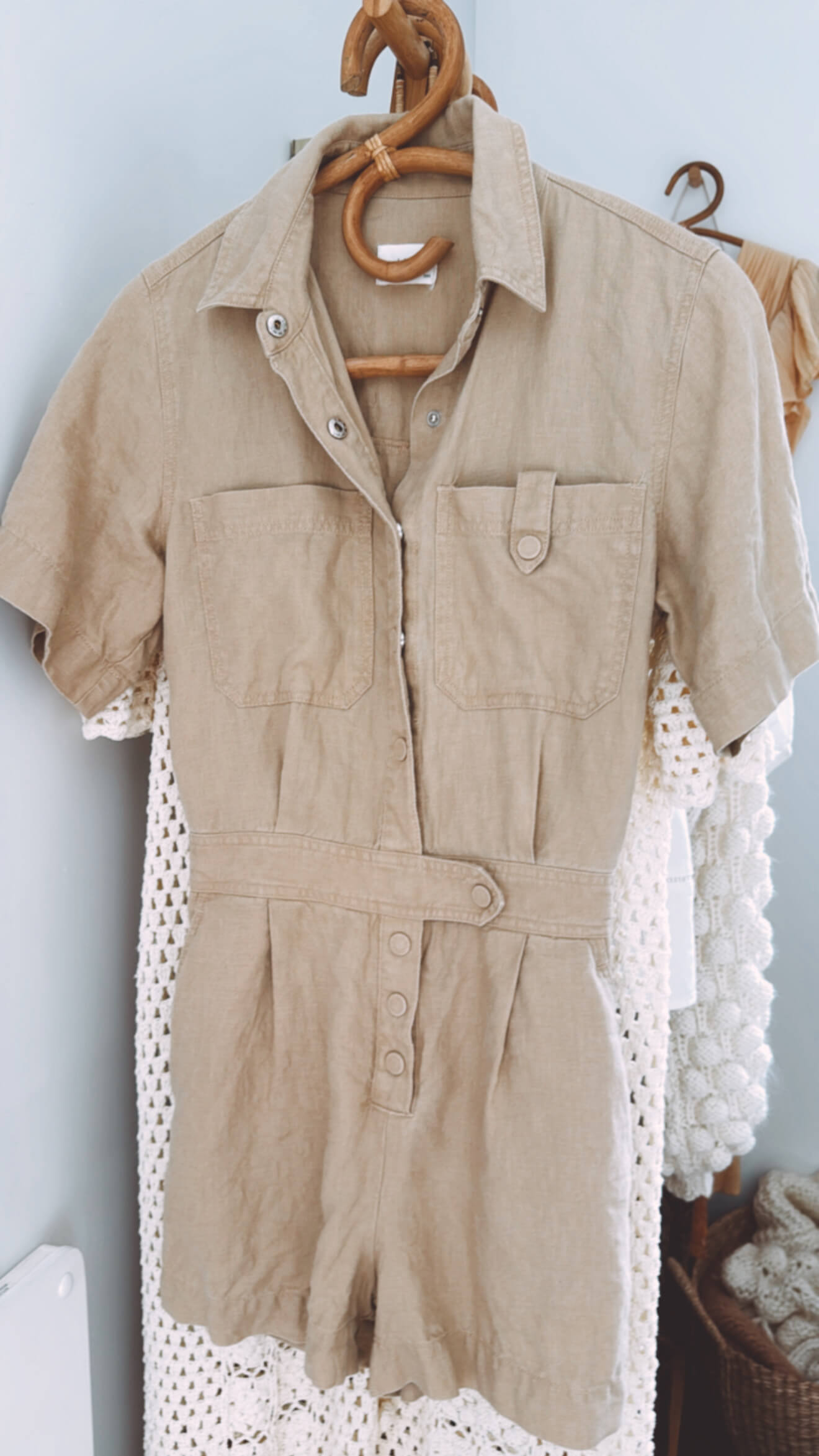 JAG Linen Jumpsuit // XS/XXS