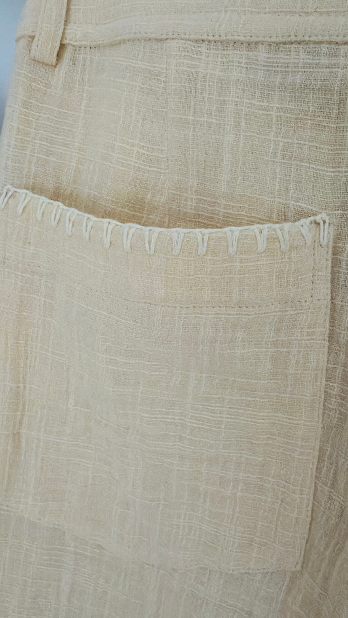 MAURIE & EVE // Palm Horizon Wide Legged Pant // Cream // BNWT // Size 8
