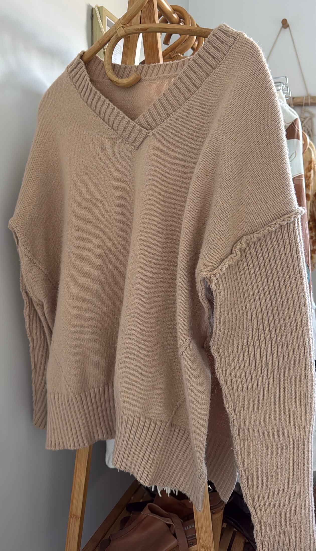 NO LABEL // Fawn Jersey // S/M