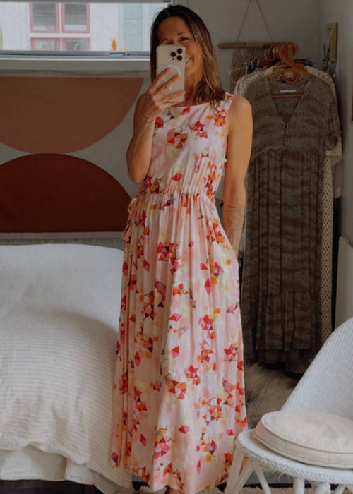 TWO by TWO // Geometric Maxi Dress // Medium
