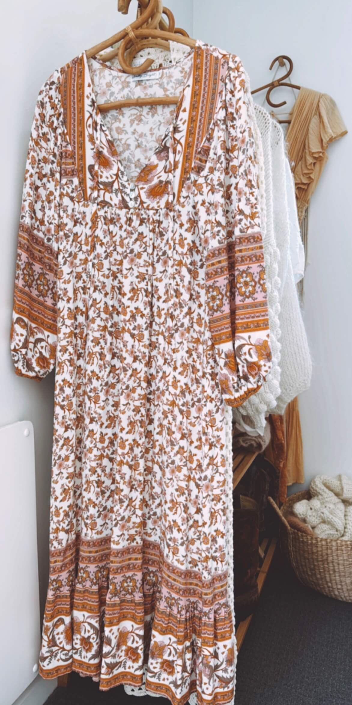 SALTY BRIGHT Boho Maxi Dress // Size 8