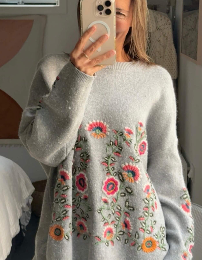 TRELISE COOPER // KILLING ME SOFTLY // FLOWER & SUGAR JERSEY // Large