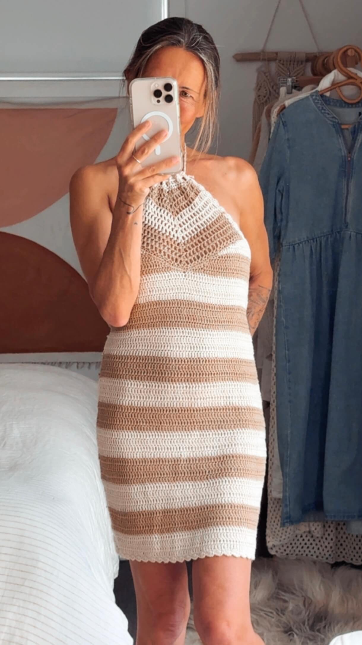 9.0 SWIM // Crochet dress // Size 8