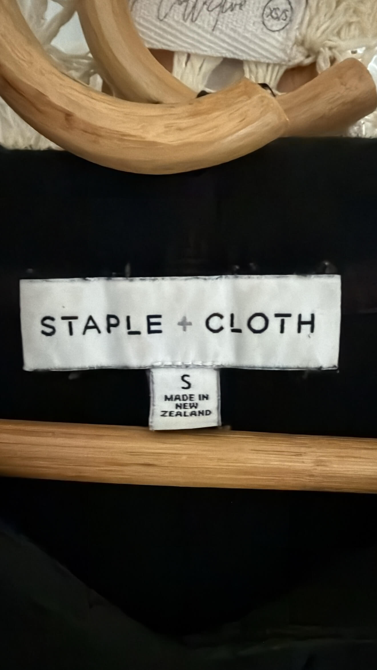 STAPLE + CLOTH // Sweatshirt Dress // Black // Small