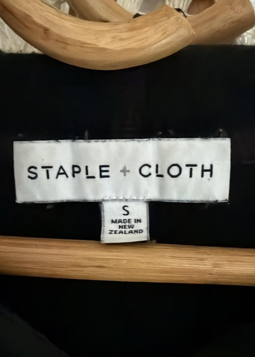 STAPLE + CLOTH // Sweatshirt Dress // Black // Small